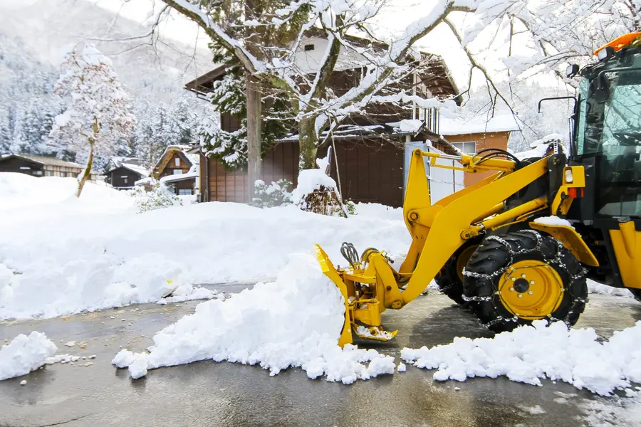 Commercial Snow Plowing